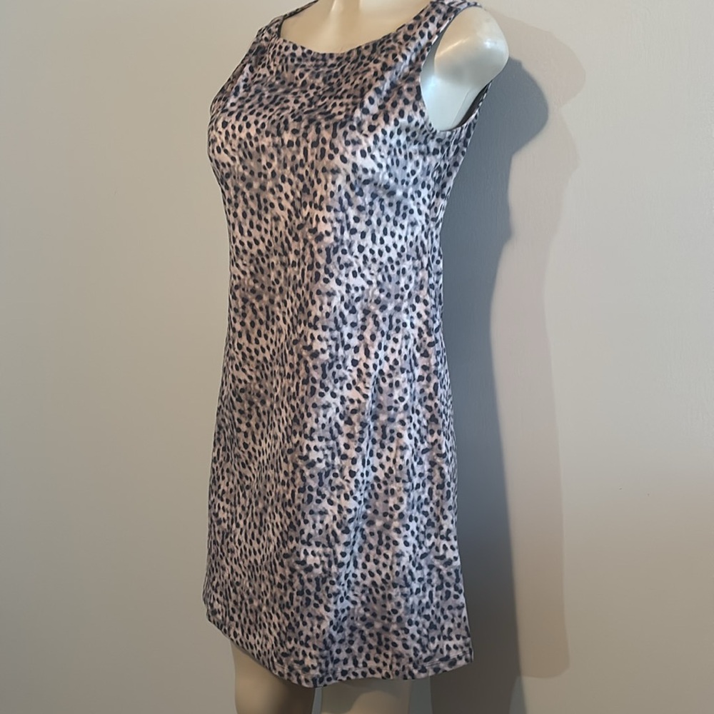 Tommy Bahama Darcy Lagoon Leopard Sheath Dress size XS - Picture 4 of 9